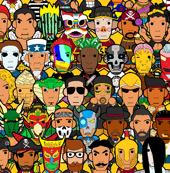 SD Punk is the funky and crazy family.

A collection of 333 art SD Punk NFTs stored on the NEAR blockchain.

paras.id/collection/sd-…

#NFT #NFTCommumity #nftart #nftart