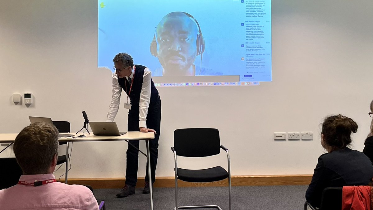 enerconf's tweet photo. Prof. David Shipworth from UCL, facilitating an open discussion with participants in the room and online! @users_tcp @LexScn @AnnaGorbatcheva @Watson_N_E @IERC_Info https://t.co/THrFb1K1qA