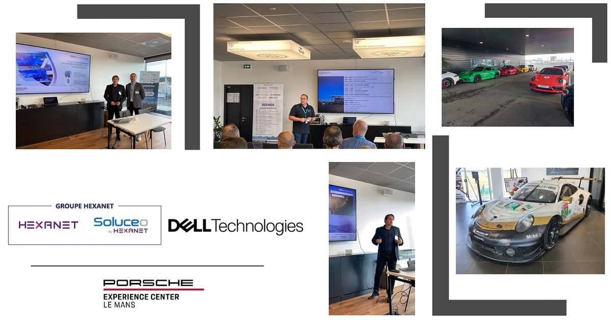 VBarbelin's tweet photo. Quel plaisir nous avons eu avec Valentin Perich de partager notre vision Dell Technologies de la #CyberSecurity au coté de SOLUCEO | GROUPE HEXANET et de nos confrères dans cet extraordinaire cadre du #PECLM. Merci Guillaume DUBOIS & Brigitte Dufresne 😊
#DellCTOA, #Iwork4Dell https://t.co/5Vo1UgF4zS