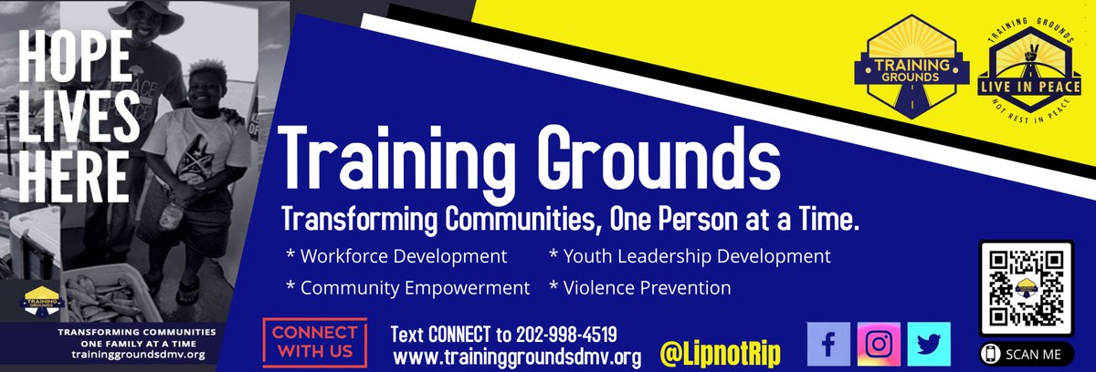 LIPnotRIP's tweet photo. Want to learn more about Training Grounds? Log onto https://t.co/T3DE1EaxKp or scan our QR code to get connected. https://t.co/Bl73M7xGth