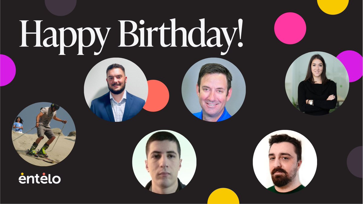 Happy happy celebration month to all of our June birthday Entelopes! 🎉