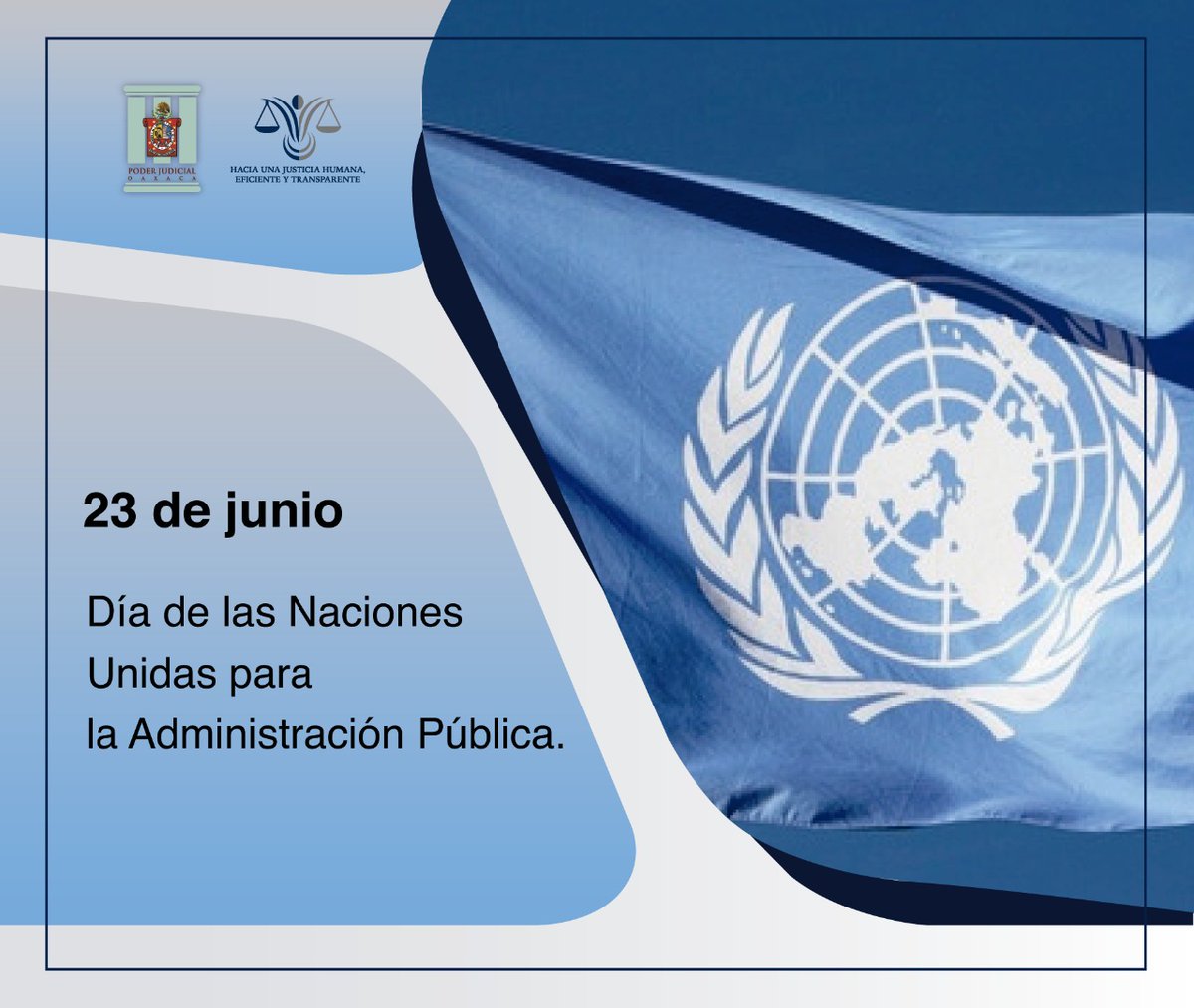 tsjoaxaca's tweet photo. 🗓 #Hoy se conmemora el Día de las Naciones Unidas para la Administración Pública con el objetivo de celebrar el valor y la virtud del servicio público para la comunidad. https://t.co/u0to5WmIGX