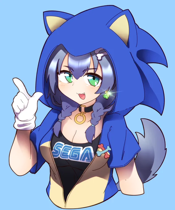 ソニック衣装のころさん最高だった…!
#できたてころね 