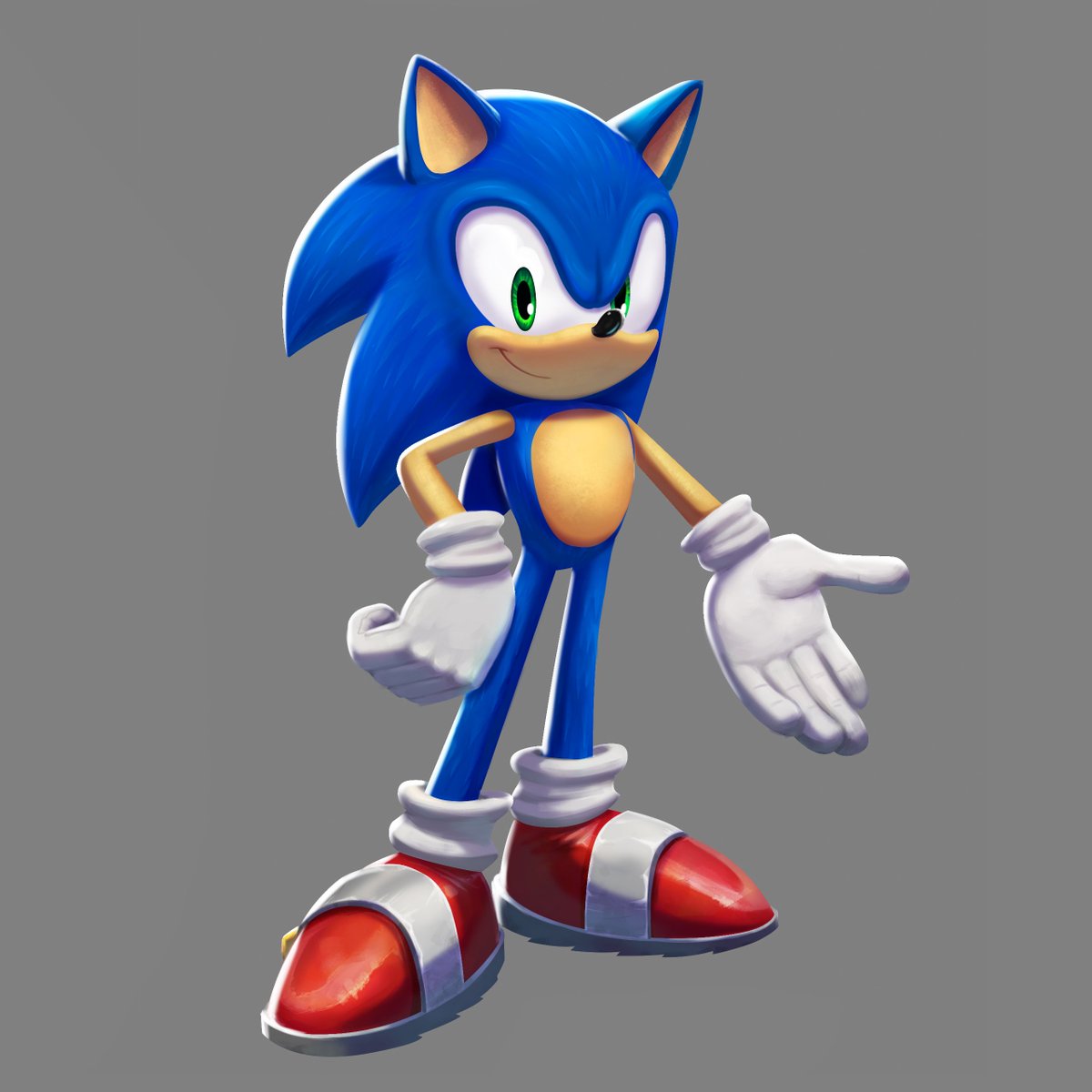 ソニック 「New: @NetflixGeeked uploaded these new i」|Tails' Channel · Sonic the Hedgehog News & Updatesのイラスト