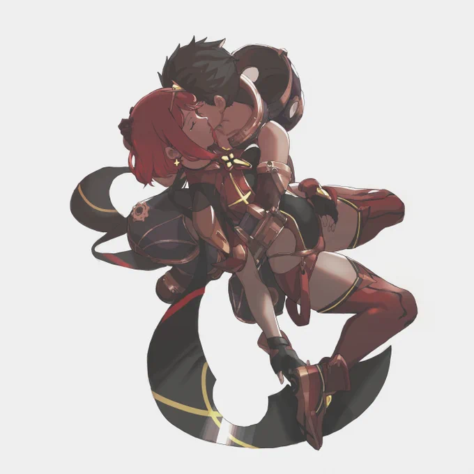 https://t.co/iJVnAMigjm
#XenobladeChronicles2 
#ゼノブレイド2 
#ホムラ 
#ヒカリ 