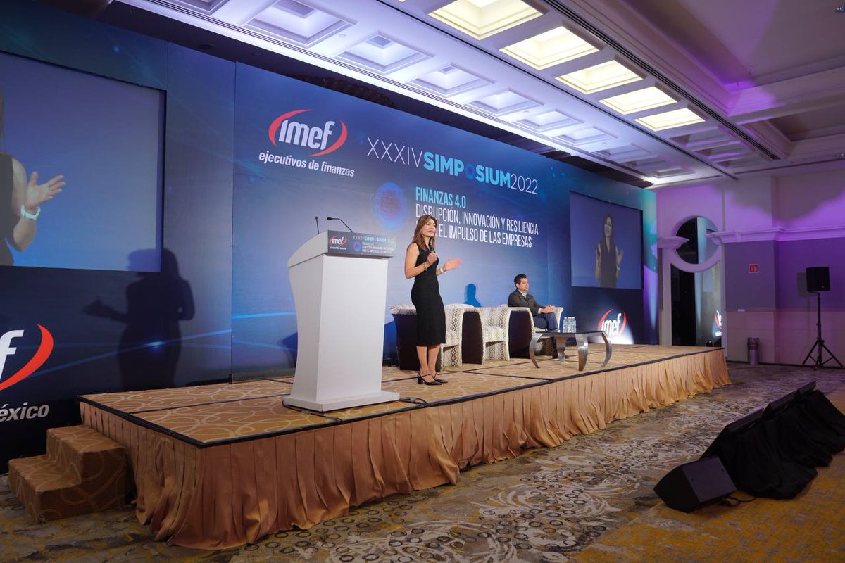 IMEF_CDMX's tweet photo. Paulina Velázquez Salazar - Digital Transformation Solutions Director en @icorpCompany y Adán López Quintanar Product Director en @kionetworks; arrancan el día con la primer conferencia: Transformando la función financiera con tecnología
#SimposiumIMEF @IMEFOficial https://t.co/w4Temu7ynz