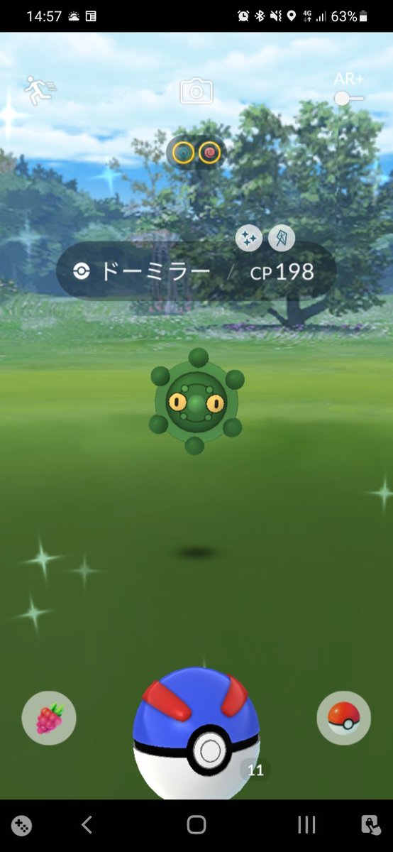 hirink1's tweet photo. 今日はついてた✨

#ポケモンGO　#色違い https://t.co/ZyAYuGIWXQ