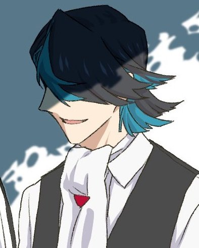 私、徹底的に彼の笑顔描いてないので…… 