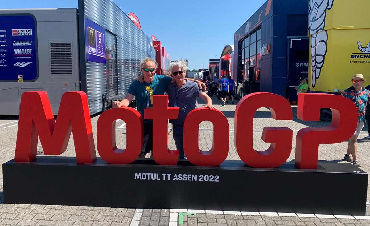 MobileViewpoint's tweet photo. Hard at work (really? π) installing #IQxCAM at the #TTAssen track.
#MotoGP this weekend! Stay tuned, to know what we're going to do with this setup ...
More info: https://t.co/oVldcVwNyl
#AIdriven #AutomatedProduction #VPilot #IQSportsProducer #SportsTech #SportsTechnology https://t.co/ihCQ1p9Alu