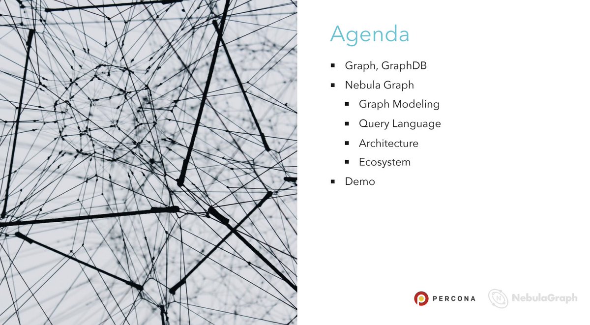 PerconaBytes's tweet photo. Learn more about The #OpenSource Distributed Graph Database: #NebulaGraph from Wey Gu (Vesoft) right now!
https://t.co/qwj0sjQf9V
#databases #Percona #PerconaCommunityLive https://t.co/xff9wSMVzp