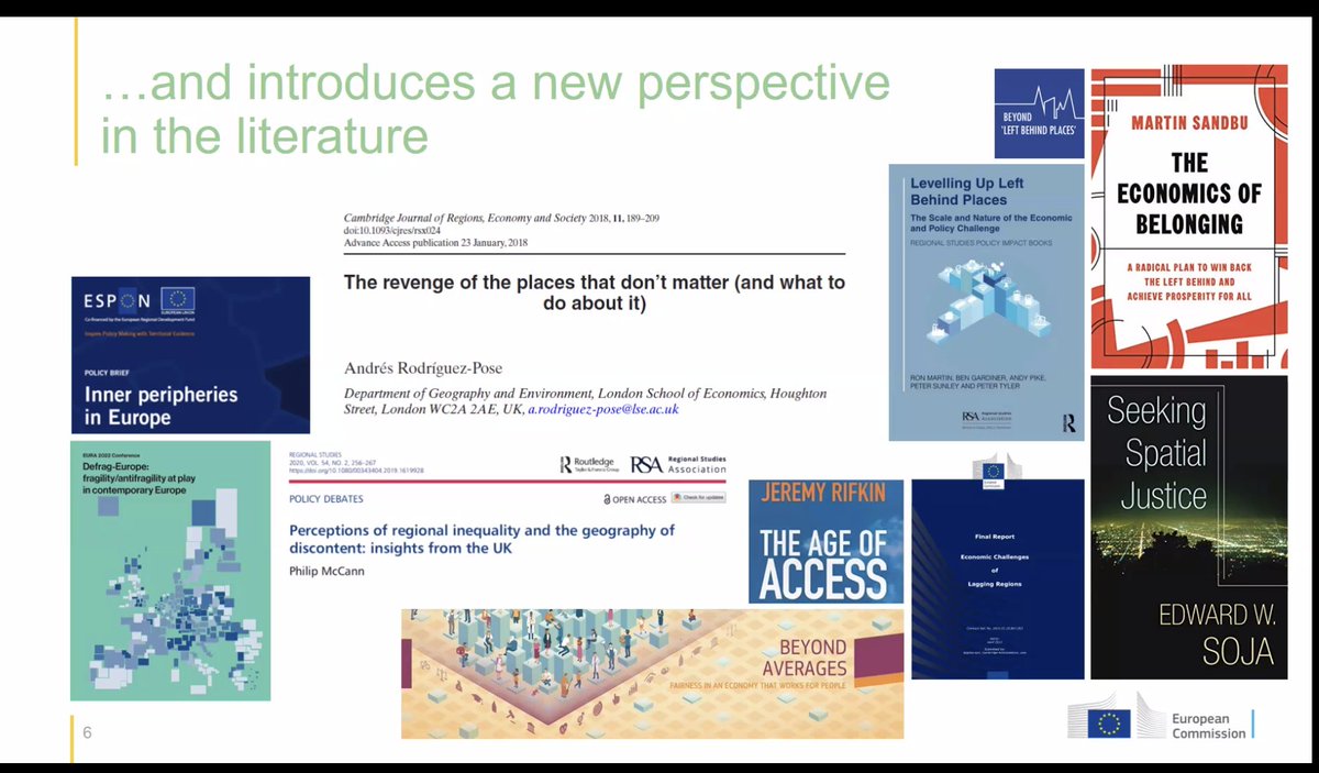 Especially cool to see the shout-out to our 'Beyond Left Behind Places' (@PeripheralPlace) project, alongside so much other exciting research. 😍😍