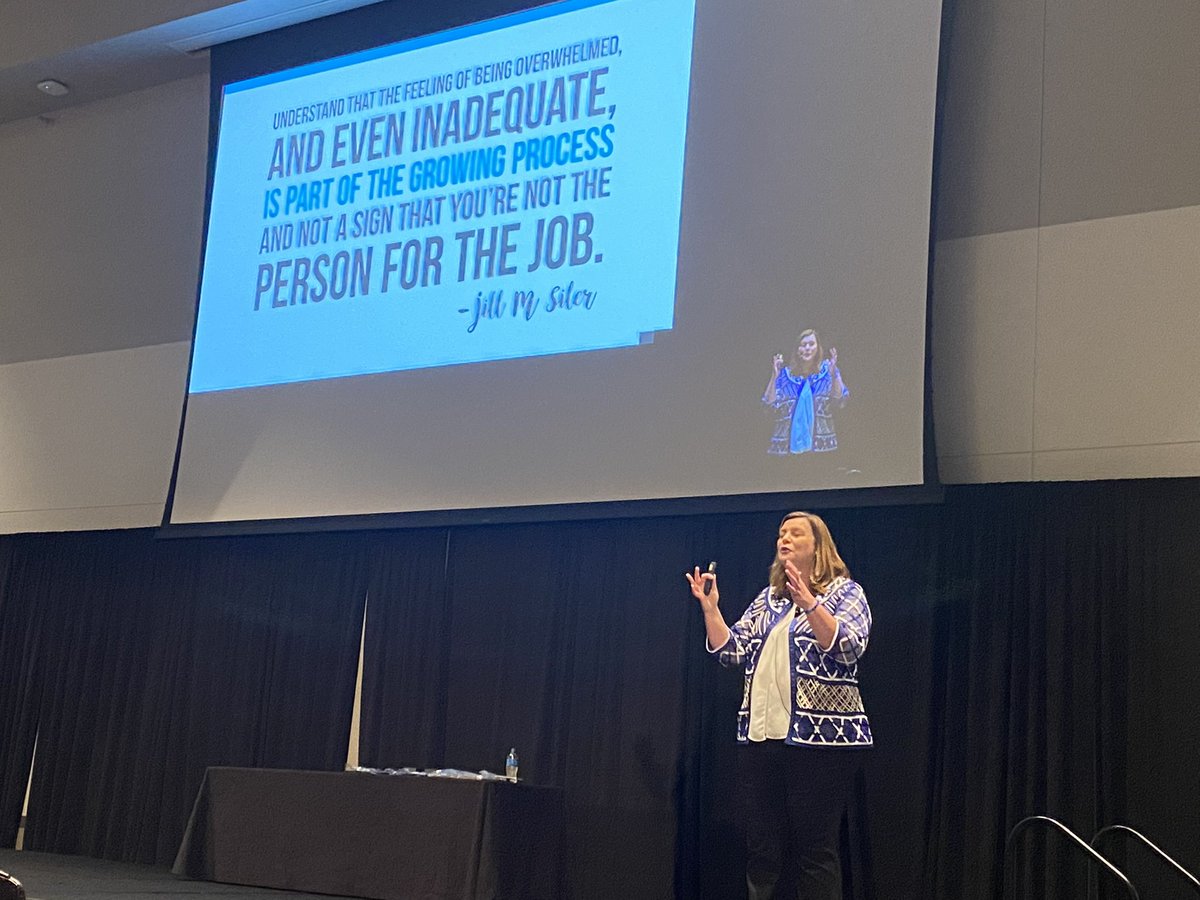 Day 2 at TETL Summer Clinic kicking off with a smart and inspiring message from Dr. <a href="/jillmsiler/">Jill Siler</a>, Deputy Executive Director for Professional Learning <a href="/tasanet/">TASAnet</a>, about how to lead with strength and love through the most challenging times. #TETL2022