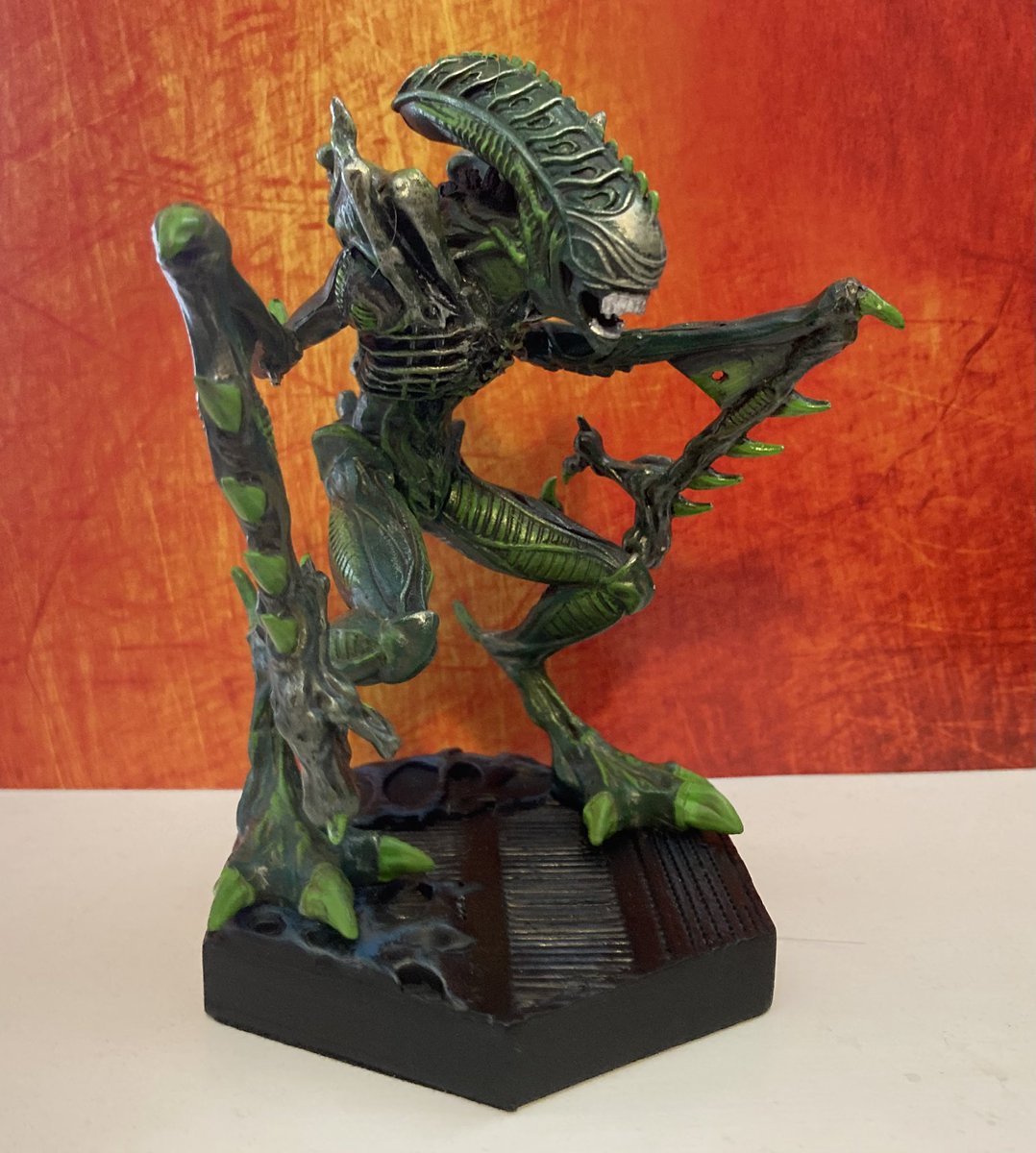 tremorphonic's tweet photo. Latest addition to the monster collection: #MantisAlien
Wonderful concept #xenomorph character from the #Aliens #RetroCollection must find the rest of these! Loving the detail.
#Alien @EaglemossLtd #aliencollection #SnakeAlien https://t.co/NZ05Vx4Qrs