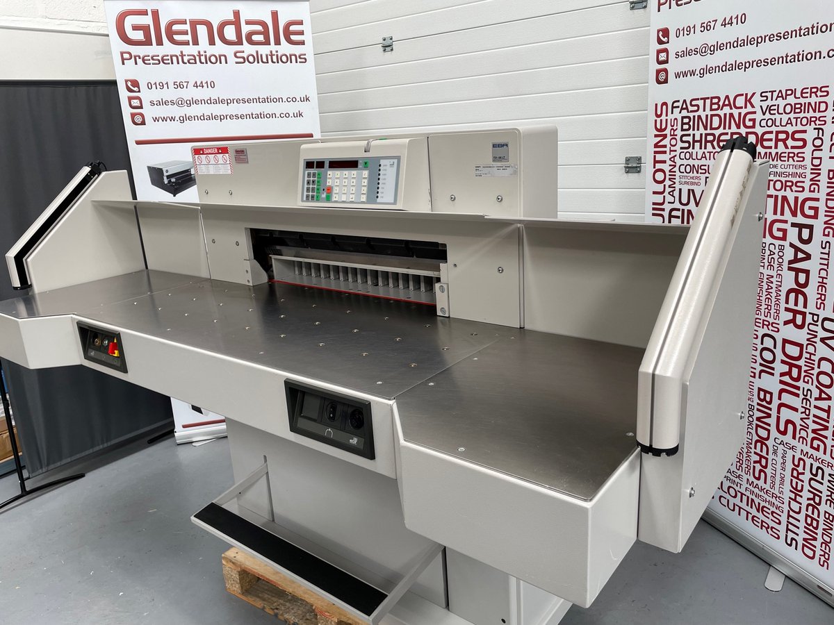 GlendalePresentation (@glendaleps) on Twitter photo EBA 721-06LT Guillotine now in stock at Glendale. Refurbished, serviced and ready to leave 🚚Get in touch is you have any questions!
☎️0191 5674410
📩info@glendalepresentation.co.uk EBA 721-06LT Guillotine now in stock at Glendale. Refurbished, serviced and ready to leave 🚚Get in touch is you have any questions!
☎️0191 5674410
📩info@glendalepresentation.co.uk