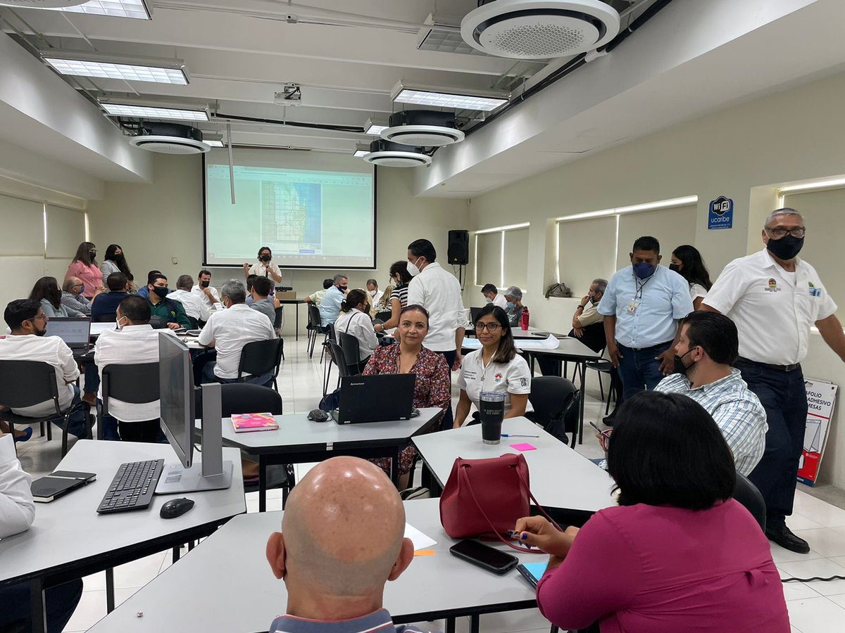 cuqroo's tweet photo. El pasado 10 de junio de 2022, asistimos a la primera Mesa Plenaria de las Instancias de Gobernanza Metropolitana, a cargo de la Secretaría de Desarrollo Territorial Urbano Sustentable del Estado de Quintana Roo.
#desarrollometropolitano #participacionciudadana #quintanaroo https://t.co/YGRp2frseg