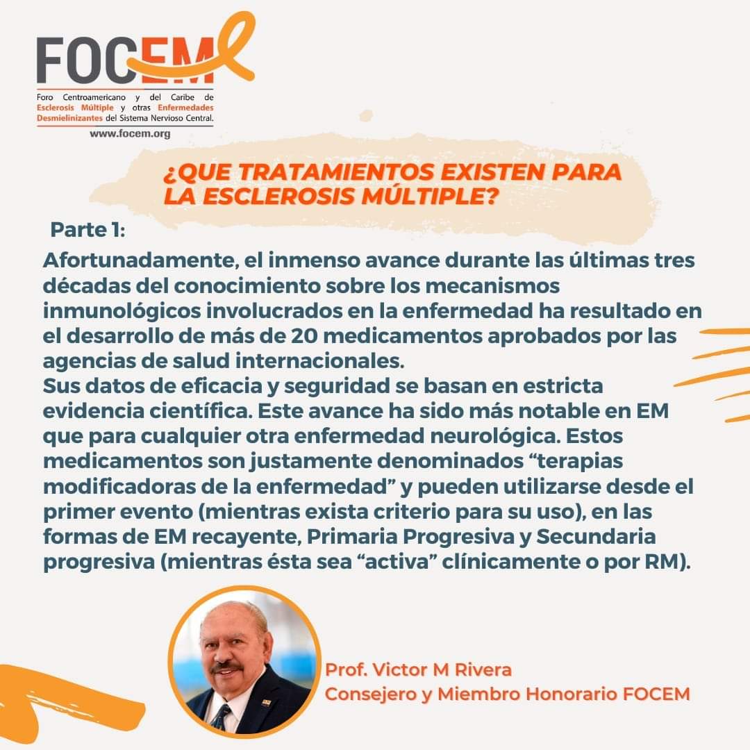 Focem_EM's tweet photo. #Msday #msconnection #ConexionesEM 
Existen muchas dudas acerca de lo que puede o no hacer un paciente con #EsclerosisMúltiple. Estas preocupaciones pueden generar #estrés y malo #hábitos, por ello, el Dr. Víctor M Rivera, Consejero y Miembro Honorario de FOCEM nos explica más. https://t.co/2kuagMsfm3