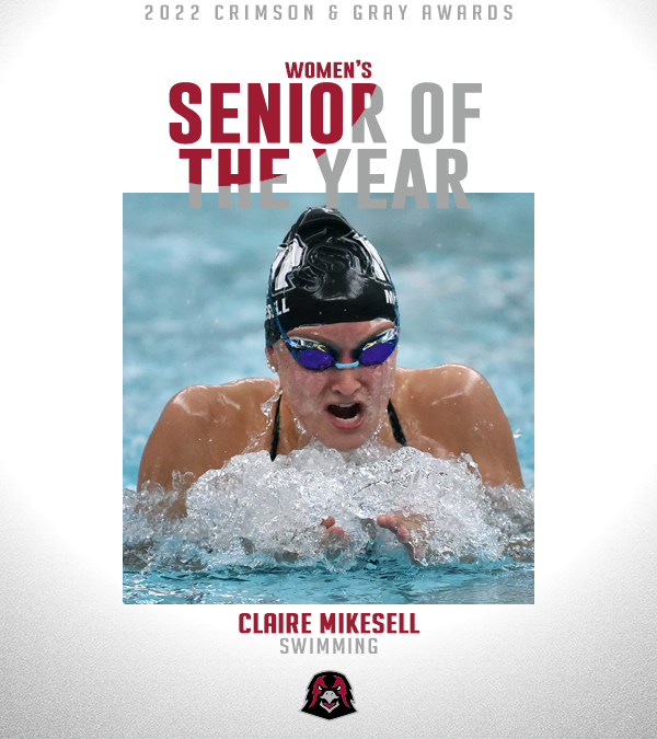 IUPCrimsonHawk's tweet photo. 𝟐𝟎𝟐𝟏-𝟐𝟐 𝐂𝐫𝐢𝐦𝐬𝐨𝐧 &amp; 𝐆𝐫𝐚𝐲 𝐀𝐰𝐚𝐫𝐝𝐬

Senior of the Year

W: Claire Mikesell, @IUPSwimDive 
M: Josh Dauberman, @IUPfootball 

#TalonsUp https://t.co/fUtiM6iRyu