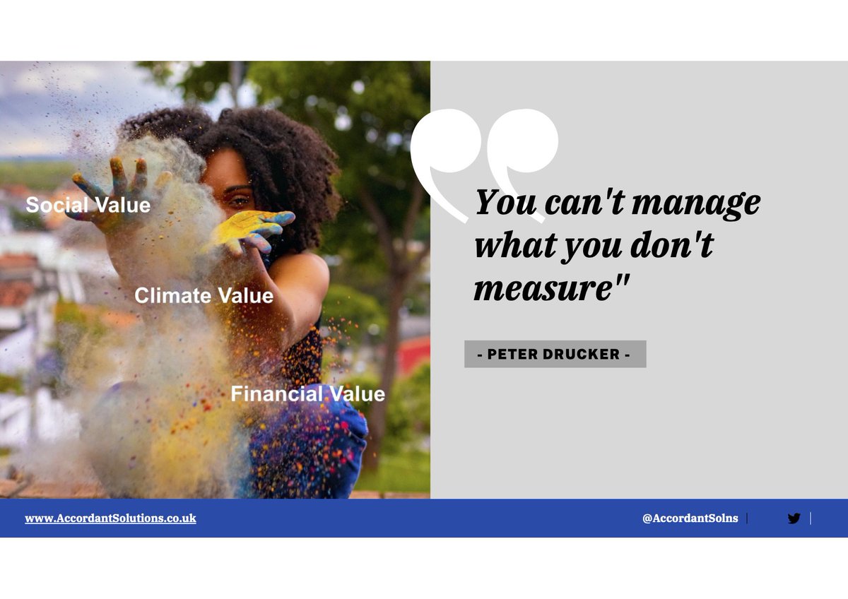 AccordantSolns's tweet photo. Corporate social responsibility is a thing! And it's a thing that people are taking note of - your customers, your employees, your competitors. So how do your measure #SocialValue &amp; #ClimateValue, &amp; how do you balance that with #FinancialValue? We can help.

#ESG #carbon #NetZero https://t.co/fkqJcyxuTr