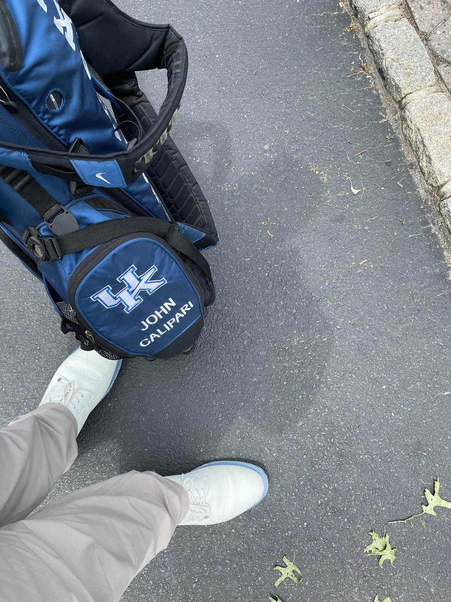CoachJackson21's tweet photo. I think I have the best job in the 🌎 but this week my brother might have me beat! Visits from HC of BBN &amp; recent US Open🏆Matt Fitzpatrick at his club on the NJ shore⛳️ #ManasquanRiver #golfprolife https://t.co/HdKX0djKP2