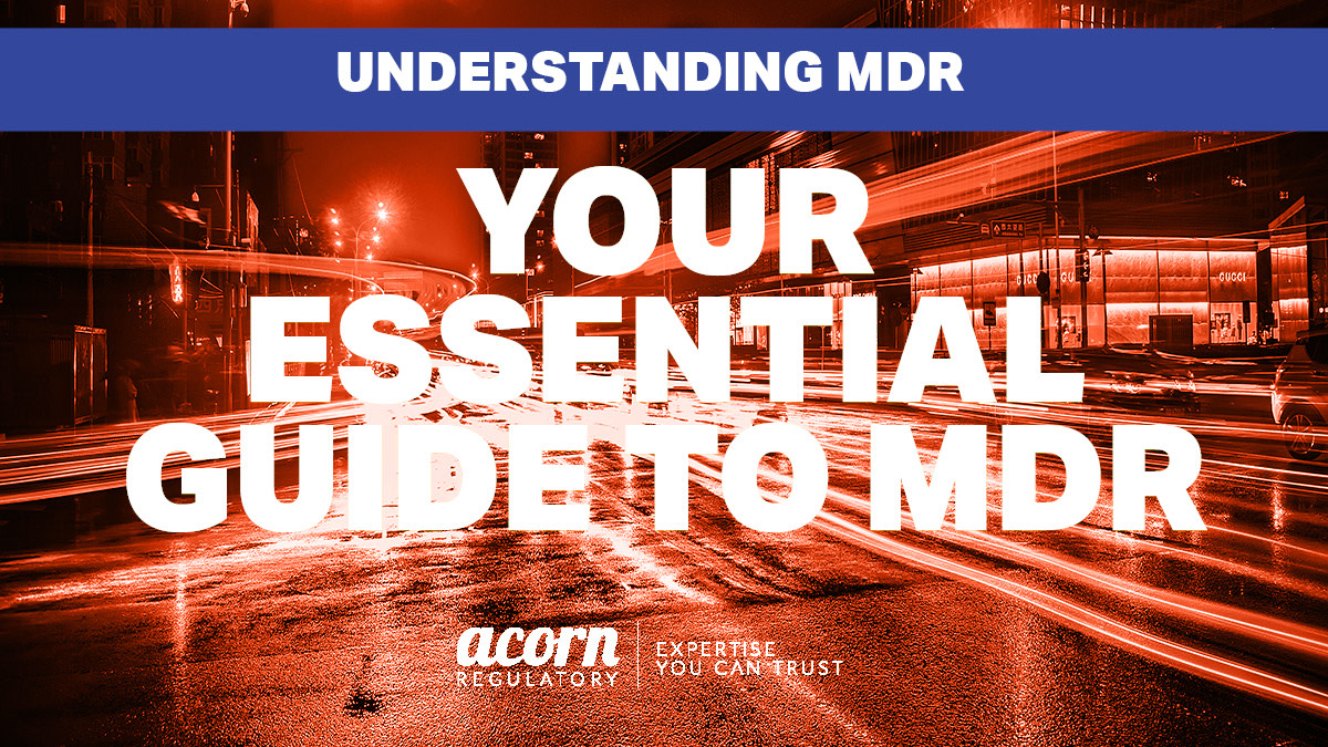 Our essential guide to understanding MDR provides all you need to know about the new MDR, introduced in May 2021. Read more:  
acornregulatory.com/mdr-an-essenti…
