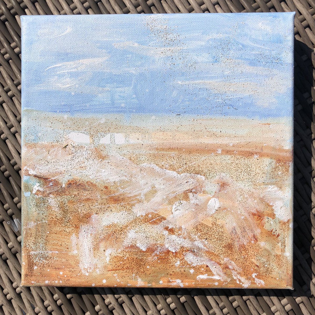 texture33's tweet photo. Sea Breeze series packed and ready to go to the @SAAC_Trail this weekend with @KingStStudios5a find us in the Methodist Chapel #Arnside #SAACT #ksssaact2022 #paintings #prints #cards #photographs https://t.co/no1gAjjuEl
