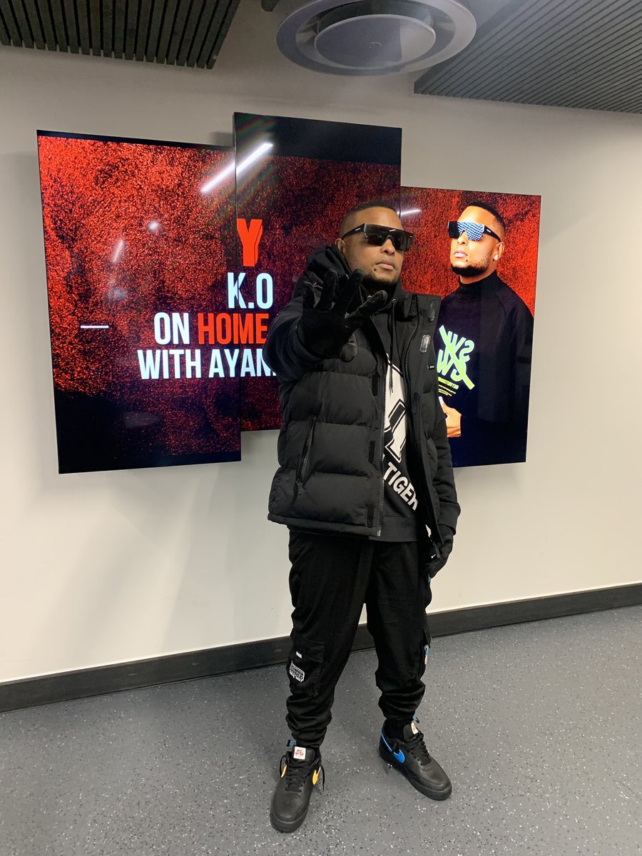 Yfm's tweet photo. We have the one and only @MrCashtime in the studio!👑

Tune into #HomeRunWithAyandaMVP 🔥🔥

Let’s go!🚀🚀 https://t.co/C9r28EP6Pq