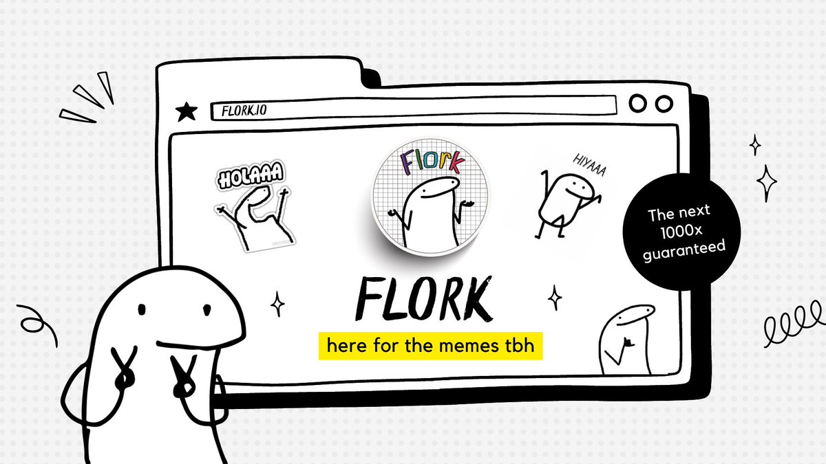 Need to park your $BNB somewhere that will actually make gains? Safest and top choice short and long term in the meme category. Remember Shiba 1000x? Floki 1000x? Safemoon 1000x? Flork is next up! 

#FLORK #MEME #SHIBAINU #DOGE #SAFEMOON