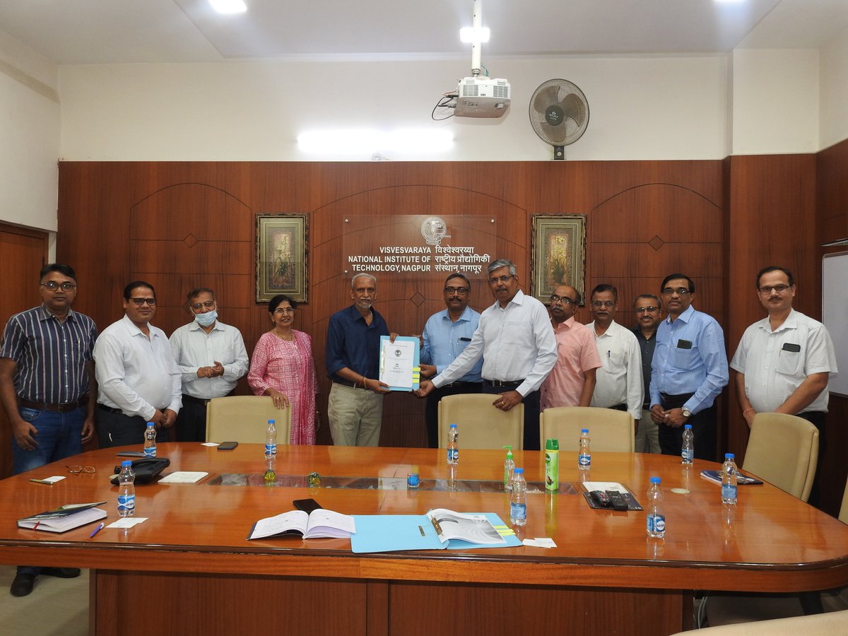 VNIT and TATA Elxsi signed MoU in the area of Electric Vehicles and ...