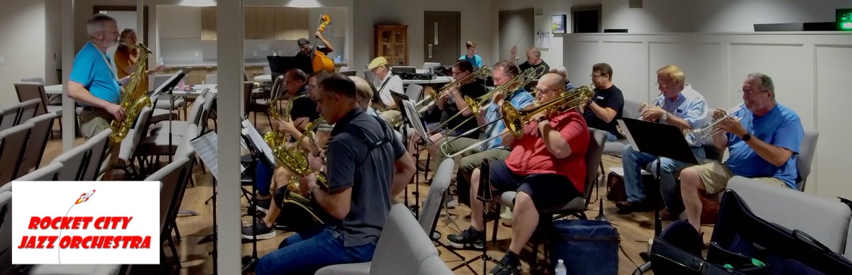 RocketCityJazz's tweet photo. Check out Rocket City Jazz Orchestra on July 11th at 6:30 pm for our Concerts in the Park performance! It will be awesome!
#Jazz #jazzmusic #jazzorchestra #bigband #hsvmusic #hsvmusicscene #rocketcityjazzorchestra #rcjo #saxophone #trumpet #trombone #guitar #bass #drums #piano https://t.co/efwsYl8PpT