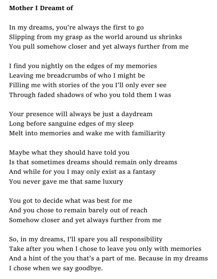 It’s here! So excited my poem is joining these amazing pieces for a late night snooze. #dreams #poetry