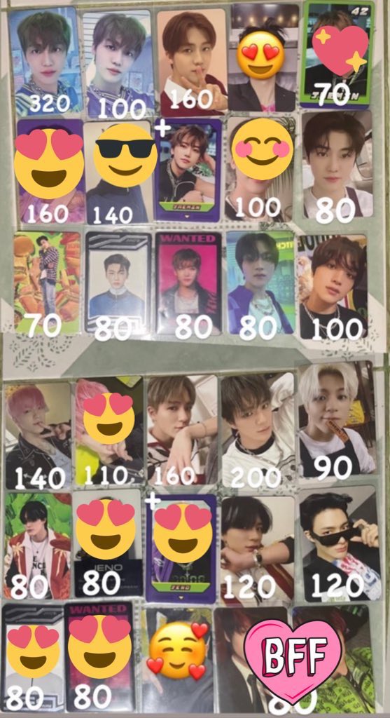 leeda2404's tweet photo. แจมิน เจโน่ แฮชาน เฉินเล่อ lucky draw2  บาร์บี้ dreaming บางระจัน agent  trading matching boring univers lenti การ์ดดำ ar clip digipack mixtape cafe scratch cinema เสื้อขาว crazy 
#ตลาดนัดnct #ตลาดนัดอซท https://t.co/5WIVCrkBkF