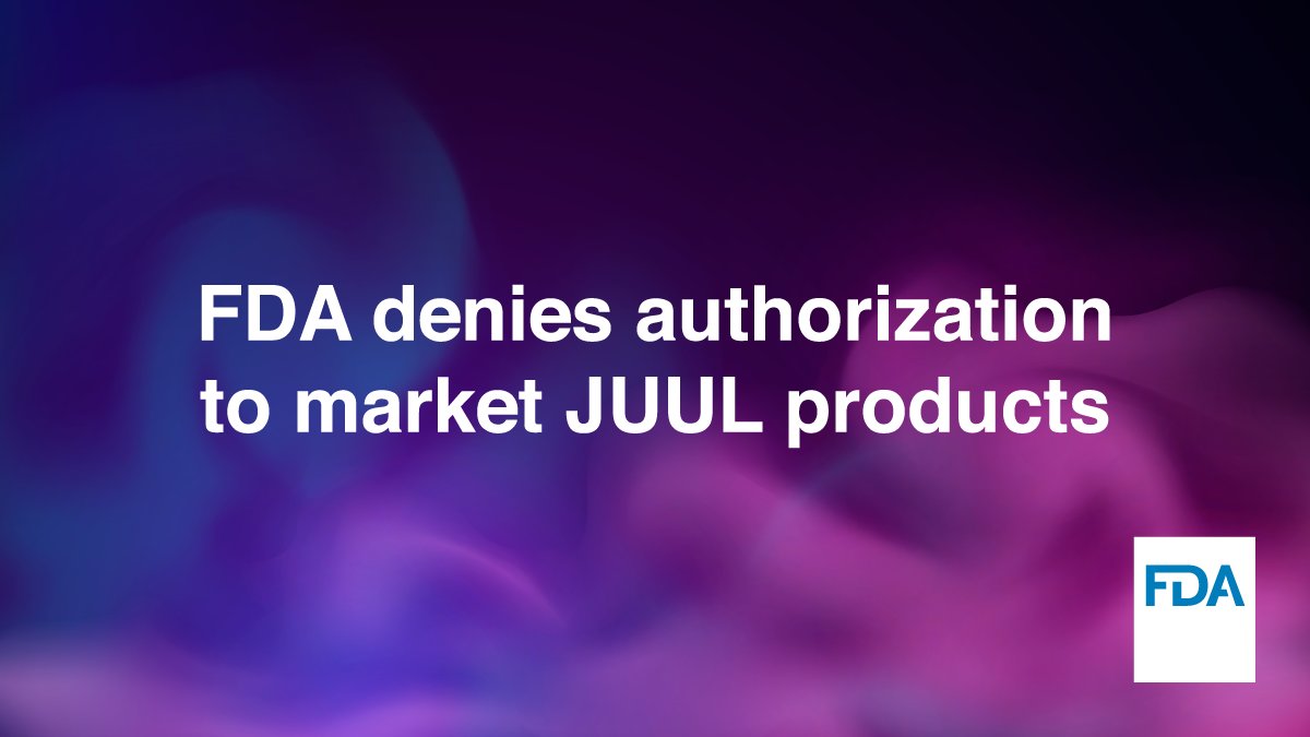 Brandon Richard on Twitter "RT US_FDA Today, FDA issued marketing