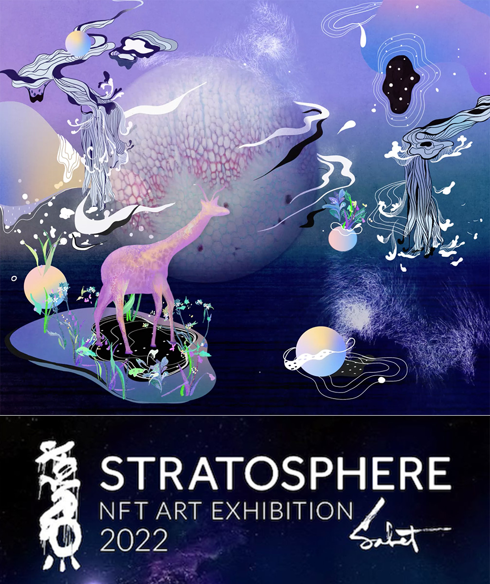 bosul432's tweet photo. I am in #STRATOSPHERE2022 !!!
My work will be shown in a large display #Samsung837, NYC with our dear nft-artists. Congrats to all~

Thank you @sabet @spatialxr for building this amazing event bring artist in #NYC together! 💫🎉

#NFTNYC #NFTartist  #NFTCommunity #koreannft https://t.co/z3SONuueNT