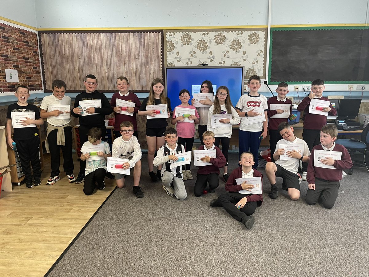 We also had a little end of year awards ceremony 🏆 Well done for all your hard work this year P6K ⭐️