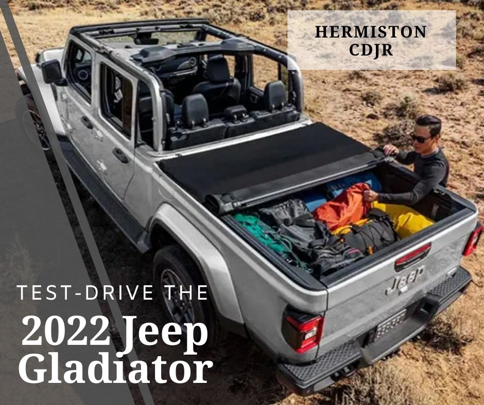 Test Drive the 2022 <a href="/Jeep/">Jeep</a> Gladiator and see why this adventure-seeking truck should be your next purchase.bit.ly/3uDxLgC