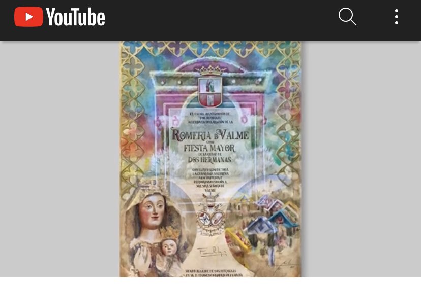 La Romería de #Valme. Declarada Fiesta Mayor. No te pierdas el vídeo de este momento histórico <a href="/aytodoshermanas/">Ayuntamiento de Dos Hermanas</a> <a href="/Hdad_Valme/">Hermandad de Valme</a> 

m.youtube.com/watch?v=7B3-sC…