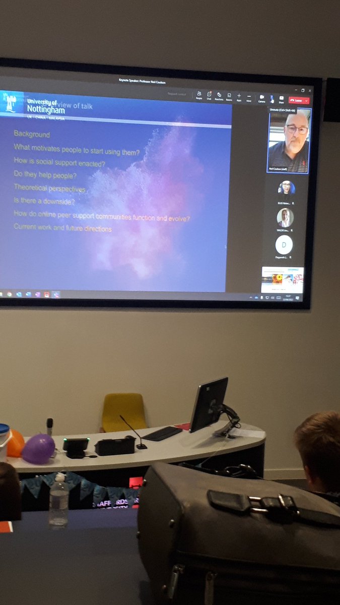 Dr Amy Baraniak (@abaraniak) on Twitter photo Great to listen to @ProfCoulson at the <a href="/HealthPsyStaffs/">@HealthPsyStaffs</a> 20 year celebration of health psychology on online communities Great to listen to @ProfCoulson at the <a href="/HealthPsyStaffs/">@HealthPsyStaffs</a> 20 year celebration of health psychology on online communities