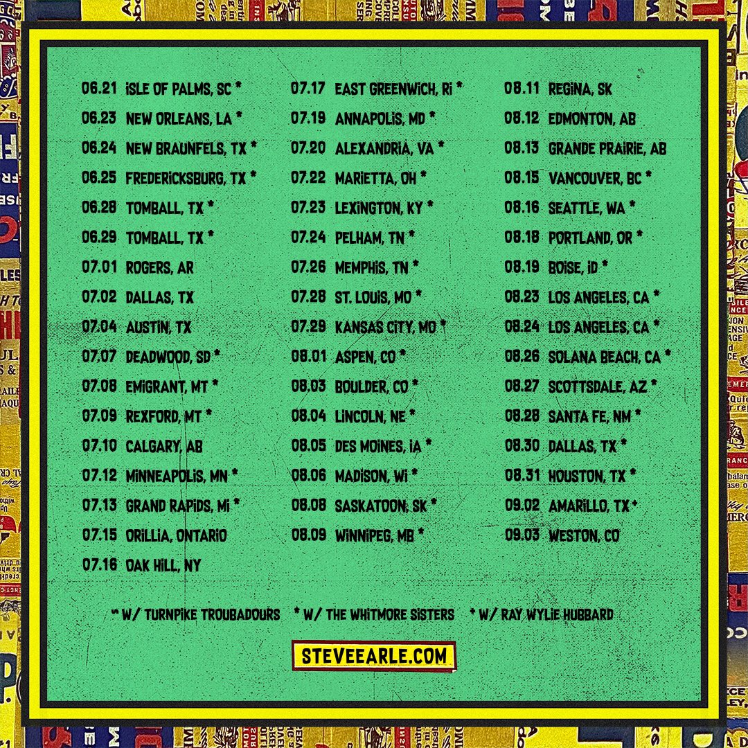 Steve Earle tweet media