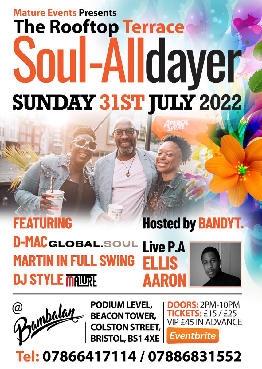 djstylebig's tweet photo. The #summerseason is fully under way join us @ the #rooftop #terrace #soul #dayer Sun 31st July @BAM_BA_LAN. Tickets from @pridehair_ @midtownav online https://t.co/cWBsPcTWYU @Dmac650 @MartinIFS @Clayboymc @ellisaaron_ @JustLoveNibbles https://t.co/HPkUC1cDU6