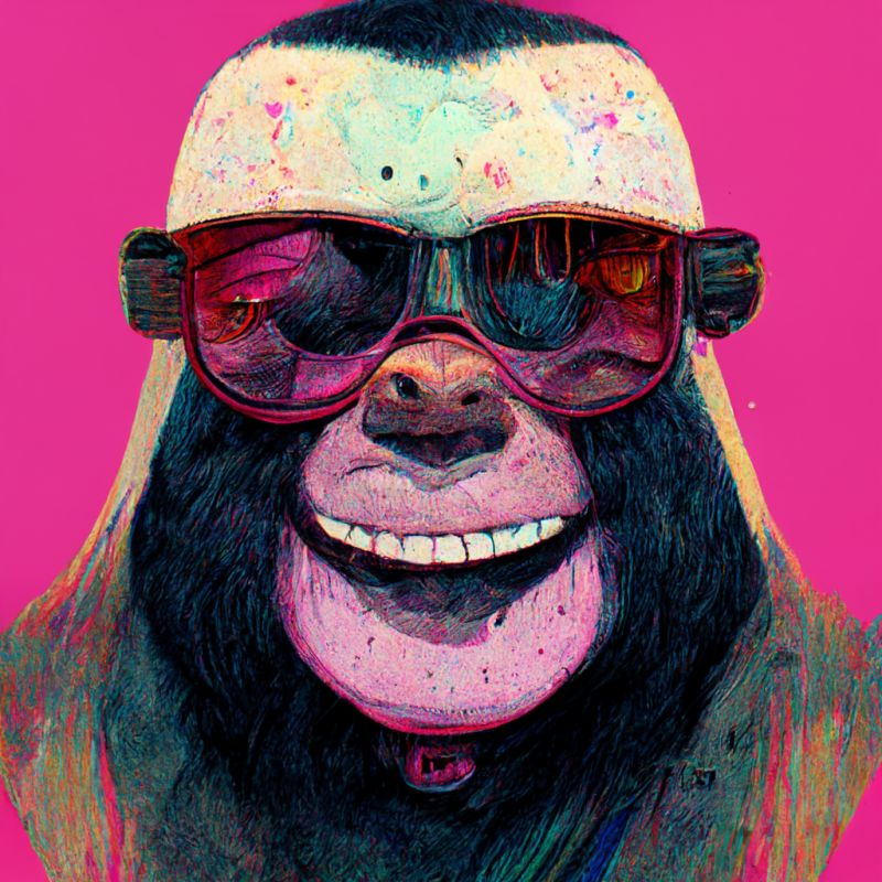 MeetPeteGeek's tweet photo. Dope art! 
I am a gorilla now 🦍

#FreeMint #NFTs 
@spunmonkes https://t.co/OuEN2DXdUH