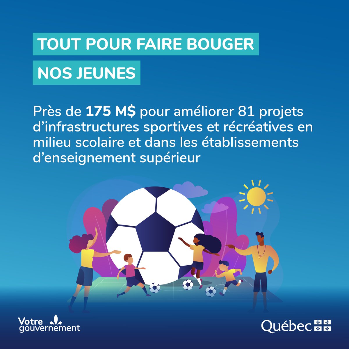 Une belle annonce pour le Collège Héritage de Châteauguay Inc. Ma collègue <a href="/IsabelleCharest/">Isabelle Charest</a> annonce une aide financière de 69 476,42$ pour remplacer le plancher du gymnase. Ce dernier sera accessible à toute la population de Châteauguay lors des plages horaires non utilisées!🏀🤾‍♀️