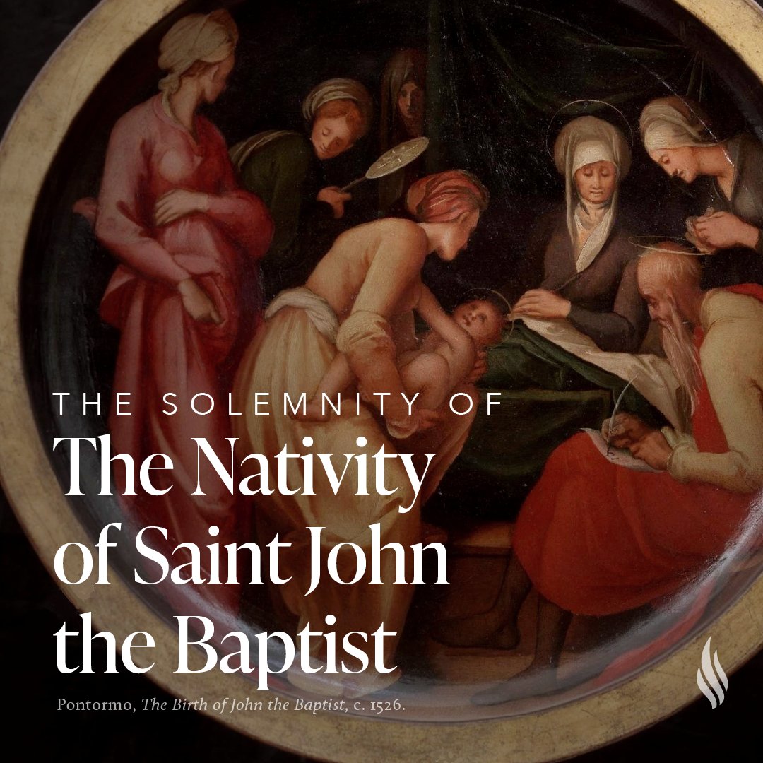 BishopBarron's tweet image. St. John the Baptist, pray for us!