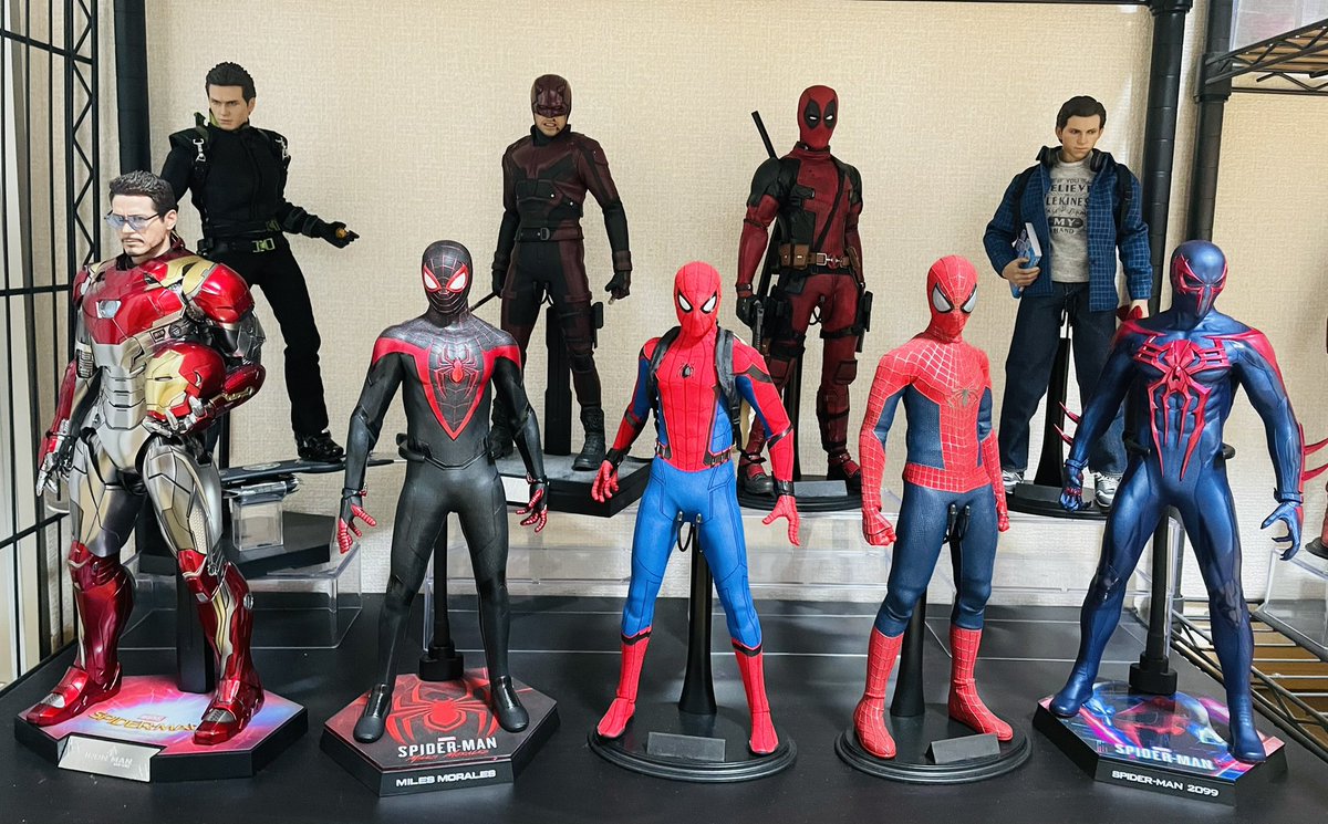 Lys81980946's tweet photo. スパイディも着々と増えてまいりました🕷 https://t.co/0VVRM0wP0c