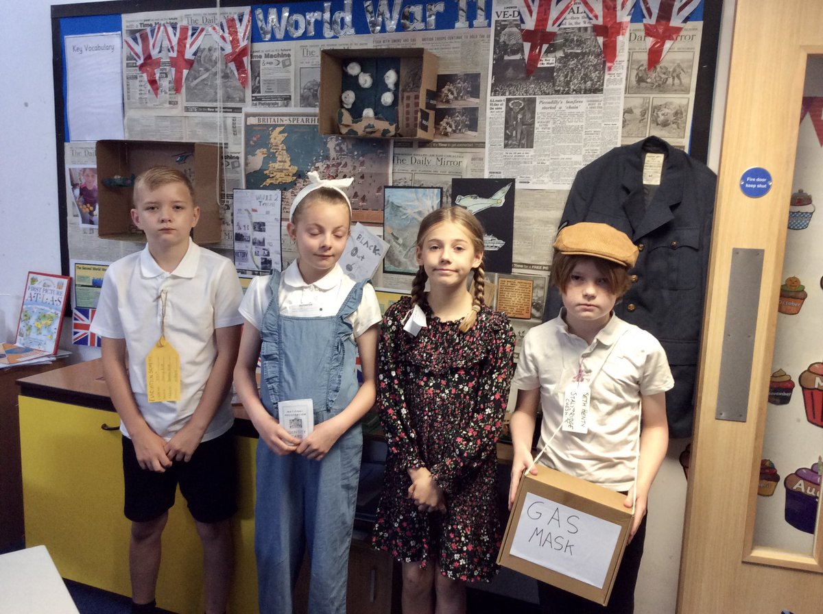 _misscorcoran's tweet photo. WW2 Day. Our evacuees have been rationing food, building air raid shelters in the forest and learning Lindy Hop dancing. We have had a fun day and you all looked fantastic! https://t.co/fh3vl4wC7n