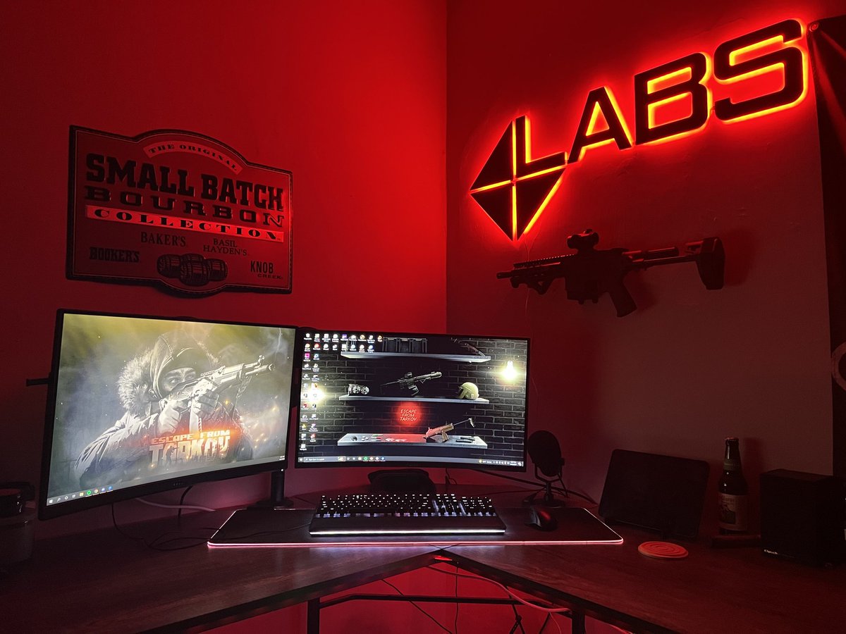 It is awesome getting badass pictures of the Labs signs from everyone! <a href="/bstategames/">Battlestate Games</a>