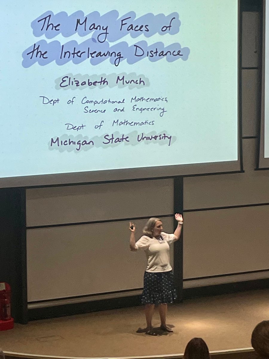 In honor of the title of her long-anticipated plenary talk, honored guests, I present the Many Faces of <a href="/elizabethmunch/">Dr. Liz Munch</a> #interleaving