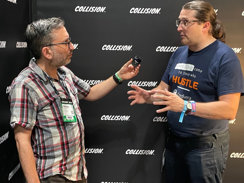crediveratech's tweet photo. Day 2 of @CollisionHQ had our team connect with media, investors, and learning from leading innovators in tech! #startups #saas #jobtech #futureofwork @techwithelena https://t.co/wX73xPRgUX