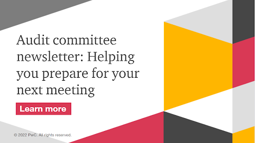 JDavidHoffman's tweet photo. What topics should you bring to your next audit committee meeting? Read our quarterly newsletter for ideas. https://t.co/6X5shzDfSr https://t.co/dn2rErxBhT
