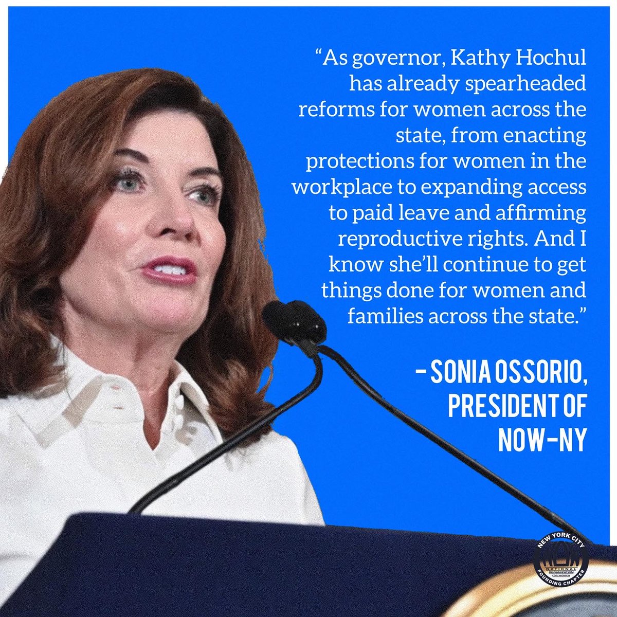 NOWNewYork's tweet photo. You’ve still got time, New York! Support @GovKathyHochul , longtime champion for women’s rights and NOW endorsed candidate, by voting early, through absentee ballot, or by showing up this Tuesday, June 28th on Election Day. Go to https://t.co/hYgCVWe4Ul to locate your Poll Site. https://t.co/VLPigpFwSB