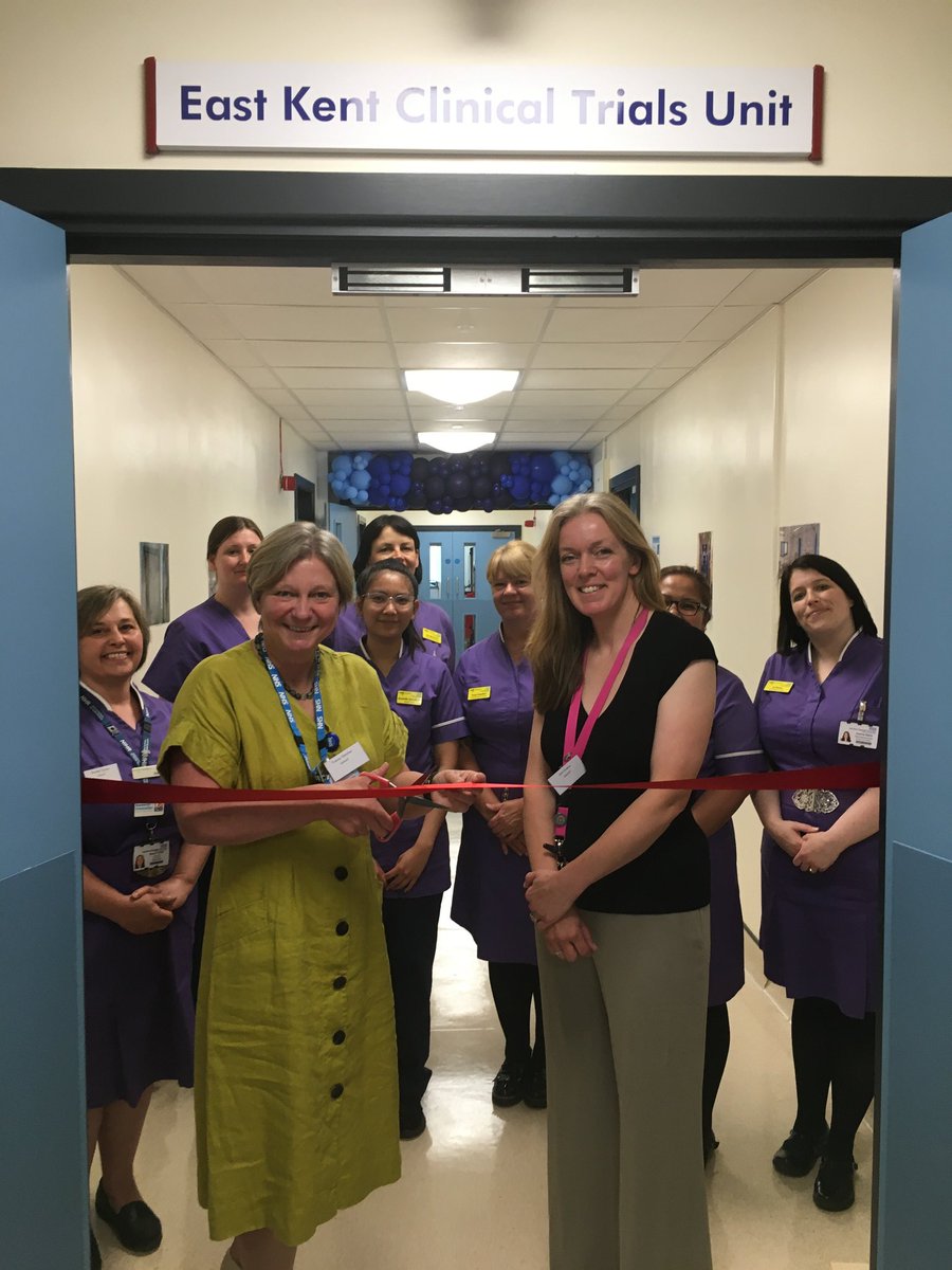 CTU_EK's tweet image. Grand opening of the new Clinical Trials Unit facility at QEQM Hospital by our CEO @CEOEastKentHosp Thank you to everyone who attended, it was a great success 🎉 @EKHUFT_Research @ekhuft @EKHUFT_RI_QEQM